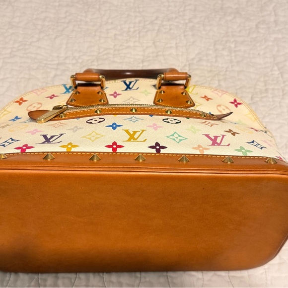 Louis Vuitton Colorful Monogram Satchel - Picture 14 of 16